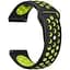 Ремешок Primolux Perfor Sport с перфорацией для часов Samsung Gear S3 Classic SM-R770/Frontier Black Green - миниатюра 1
