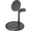 Бездротовий зарядний пристрій Choetech T585-F 3in1 Magnetic Wireless Charging Black [123385] - мініатюра 1