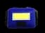 Ліхтарик налобний LED COB 10W (реал.3-5W) синій пласт(3реж.+стробоскоп+ремінець 3*ААА) (T89) R - мініатюра 1