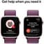 Смарт-годинник Apple Watch Series 10 GPS 42mm Rose Gold Aluminum Case w. Plum Sport Loop (MWWK3) - мініатюра 6