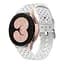 Ремінець для Samsung Galaxy Watch 5 Pro 45mm - білий ширина кріплення 20мм силікон Watchbands Twist (W30-3WB69551119) - мініатюра 2