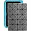 Чехол StatusCASE из экокожи для планшета Prestigio SmartKids 3197 Серый ромб - миниатюра 1