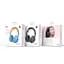 Наушники накладные XO BE49 Qiyue ANC Noise Canceling Folding Headband bluetooth Headset синие - миниатюра 6