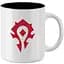 Чашка World of Warcraft Horde (Варкрафт) 325 мл Білий - мініатюра 2