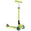 Самокат Globber Primo Foldable Lights LED зеленый (432-106-2) - миниатюра 1