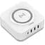 Беспроводное зарядное устройство для Ldnio AW004 3 USB/ Type-C QC PD 32W белый - миниатюра 1