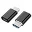 Адаптер Cablexpert (A-USB2-CMmF-01) USB Type-C - Micro USB - мініатюра 1