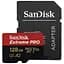 microSDXC (UHS-1 U3) SanDisk Extreme Pro A2 128Gb class 10 V30 (R200MB/s,W90MB/s) (adapter) - мініатюра 1