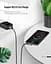 Кабель UGREEN USB-A to Angled USB-C Huawei SuperCharge Cable 2m Dark Gray (60776) - миниатюра 5