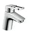 Змішувач для умивальника Hansgrohe Logis Loop 71150000 Хром - мініатюра 1