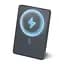 Повербанк (Power Bank) Brevia ePower 5000mAh MagSafe SuperSlim PD20W, Qі15W LCD чорний(45520MSB) - мініатюра 1