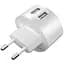 СЗУ Hoco C67A Shell 2.4 A/2 USB White - мініатюра 1