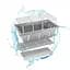 Гриль портативний Naturehike Picnic BBQ Grill NH20CJ006 р-р L сталь - мініатюра 5