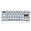 Игровая проводная магнитная клавиатура GravaStar Mercury V60 Pro Deluxe Edition / Magnetic GravaStar UFO Switch / with Keycap Set / Chrome Silver - миниатюра 1