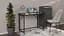Стол раскладной Морис Ferrum-decor 750x1000x600 Черный металл ДСП Венге Магия 16 мм (FRD-105402) - миниатюра 5