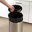 Відро для сміття МVM з кришкою та педаллю 30 л (BIN-16 30L SS) - мініатюра 8