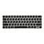 Накладка на клавіатуру DK для Apple MacBook Pro 13" 2016 - 2019 USA силікон чорний (06789) - мініатюра 1
