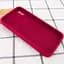 Чохол Silicone Case Square Full Camera Protective (AA) NOLOGO для Apple iPhone X / XS (5.8) Червоний / Rose Red - мініатюра 3