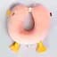 Подушка для шиї Yiwu Duck HP-56-4P U-подібна ортопедична Memory Foam рожева - мініатюра 1