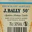 Ром J.Bally Blanc Agricole Martinique 50% 0.7 л - мініатюра 4