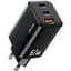 Сетевое зарядное устройство Usams CC265 GaN 67W Black [164539] - миниатюра 2