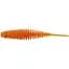 Силікон FishUP Tanta 3.5" #049 - Pumpkin Orange/Black (5 шт/уп) - мініатюра 1