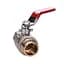 Кран кульовий прямий Q Professional 3/4″ ЗВ КР PN40 QP152 - мініатюра 3