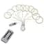 Гирлянда штора капля росы Sun Lamp 3х3 м 300 LED с пультом и USB питанием белый свет - миниатюра 3