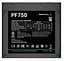 Блок живлення Deepcool 750 Вт PF750, Black, 80+ Standard, Active PFC, 12 см, 2xMolex/6xSATA/4x6+2-pin/2x4+4-pin/20+4-pin, захист: OPP/OVP/SCP/UVP, ATX12V V2. - мініатюра 4