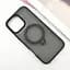 Чехол Ummi Colorful with MagSafe HQ Ring для Apple iPhone 16 Pro Max (6.9) Black - миниатюра 2