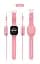 Смарт-часы детские Wonlex KT19 RPO 4G с камерой WI-FI GPS SIM-карта Pink (16993) - миниатюра 4