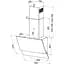 Вытяжка наклонная Pyramida ASH 60 S (800) GIV [142802] - миниатюра 5