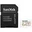 Карта пам'яті SanDisk microSDXC 64GB Endurance UHS-I Max U3 V30 + SD Adapter [SDSQQVR-064G-GN6IA] [91562] - мініатюра 1