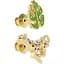 Набір шпильок Metalmorphose Leopard with Tropical Leaf (8000020290958) - мініатюра 2