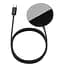 Зарядка Qi BASEUS Simple Mini Magnetic Wireless Charger (набор для Iphone 12 + кабель Type-C 1.5m) - миниатюра 1