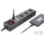 Мережевий подовжувач REAL-EL RS-3 USB CHARGE 1.8m, black (EL122500001) - мініатюра 5