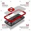 Чехол-накладка для Xiaomi Redmi 12 4G, Frosted Matte, красный, противоударный чехол с защитой всего корпуса, термополиуретан TPU + поликарбонат PC, ArmorStandart (ARM68553) - мініатюра 2