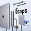 USB-концентратор UGREEN USB C, багатофункціональний USB-концентратор Revodok 7-в-1 для ноутбуків, 4K HDMI на USB-C, 100 Вт PD - мініатюра 2
