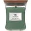 Свічка Woodwick Mint Leaves & Oak Medium Листя м'яти та дуб 275 г (1721697E) - мініатюра 1