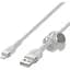Кабель Belkin Boost Up Charge Pro Flex USB-A to Lightning 1m White (CAA010BT1MWH) [158810] - миниатюра 4