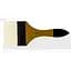 Кисть щетина флейц AMBER 2306 №100 короткая ручка Rosa - миниатюра 1