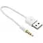 Кабель-перехідник звуковий ExtraDigital 3.5 мм M - USB M 15 см білий (KBA1651) - мініатюра 1