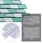 Декоративна ПВХ панель цегла зелений орнамент Sticker Wall SW-00001429 960х480х4мм - мініатюра 2