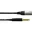Микрофонный кабель Jack 6.3 Mono - XLR Male 10 м Cordial CCM 10 MP - миниатюра 1