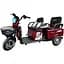 Електроскутер Триколісний Crosser TR-5 Tranzit (1200W, 72V,24Ah) Червоний - мініатюра 2