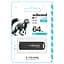 Flash Wibrand USB 2.0 Mink 64Gb Black - миниатюра 2