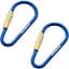 Брелок-карабін Munkees 3201 Mini Link 3x48 mm Dark Blue (1012-3201-DB) - мініатюра 1