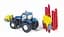 Трактор Siku New Holland Kverneland (1799) - мініатюра 1