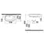 Раковина Idevit Myra 33x56 0201-2505-07, Чорний - мініатюра 2