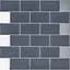 Самоклеющаяся полиуретановая плитка Sticker Wall серый кирпич 305х305х1мм SW-00001153 - миниатюра 1